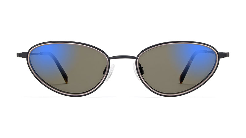 Warby Parker Estelle Sunglasses in Seashell with Brushed Ink $145