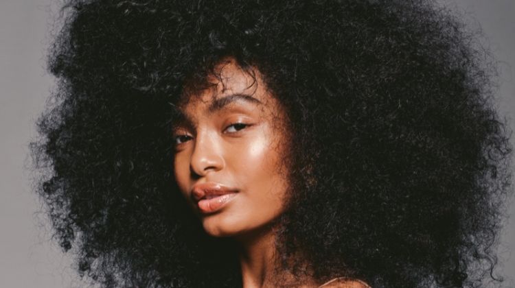 Yara Shahidi poses in unretouched images for Harper's Bazaar US