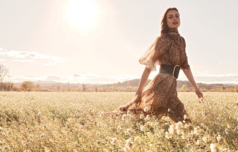 Birgit Kos stars in Zimmermann fall 2019 campaign