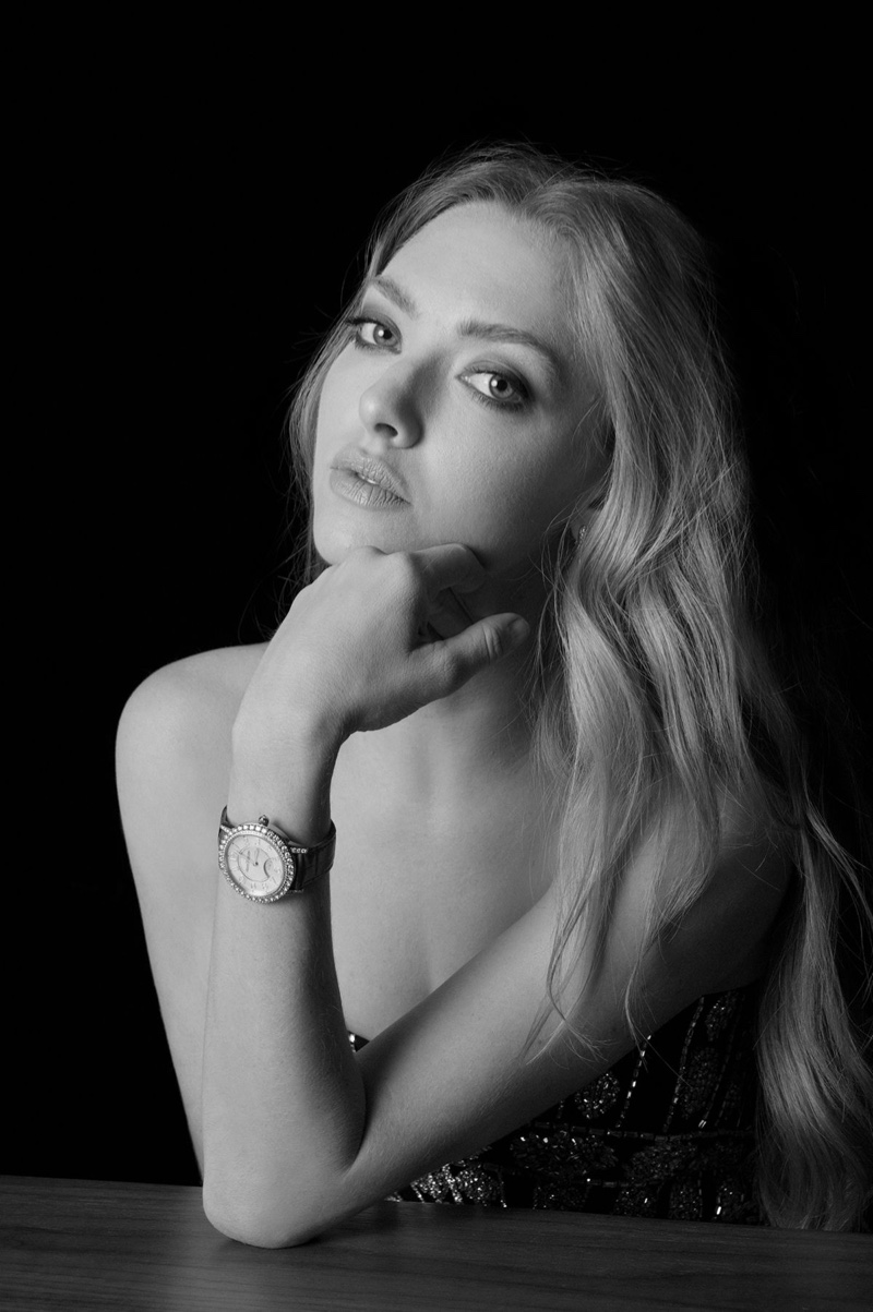 Amanda Seyfried stars in Jaeger-LeCoultre Dazzling Rendez-Vous Moon watch campaign