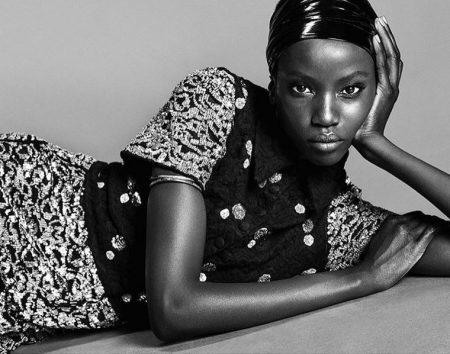 Anok Yai Graces the Pages of Vogue Brazil Anok Yai Graces the Pages of Vogue Brazil