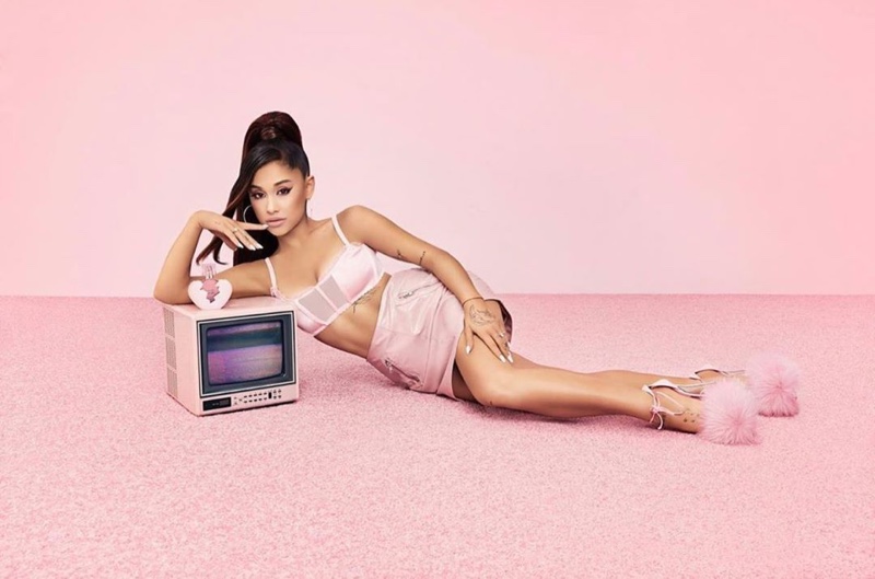 Singer Ariana Grande fronts thank u next Perfume campaign