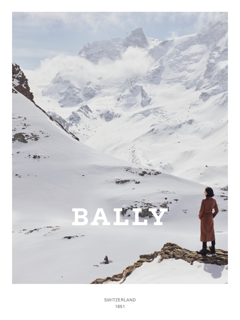 Bally sets fall-winter 2019 campaign in the Swiss Mountains