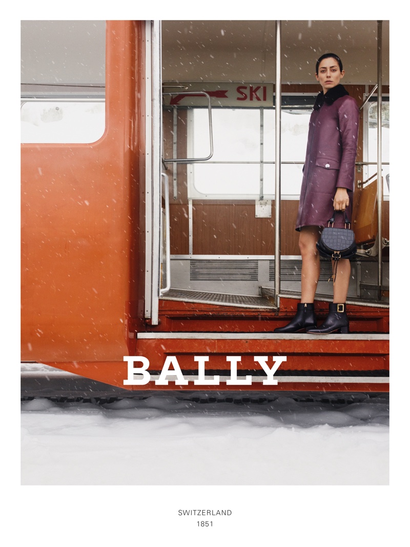 An image from Bally's fall 2019 advertising campaign