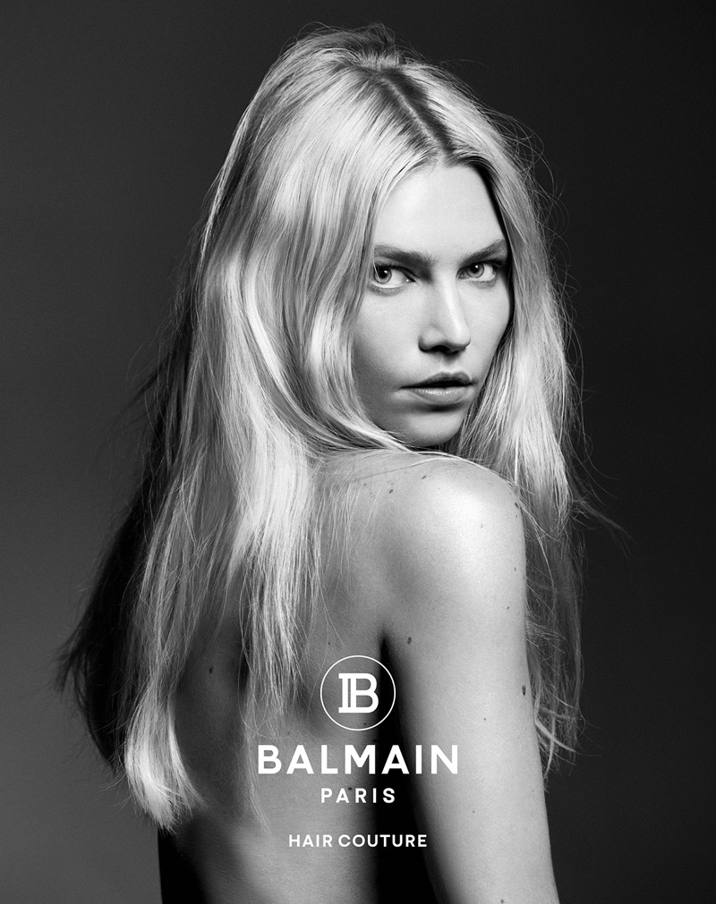 Balmain Hair Couture unveils fall-winter 2019 campaign with Aline Weber