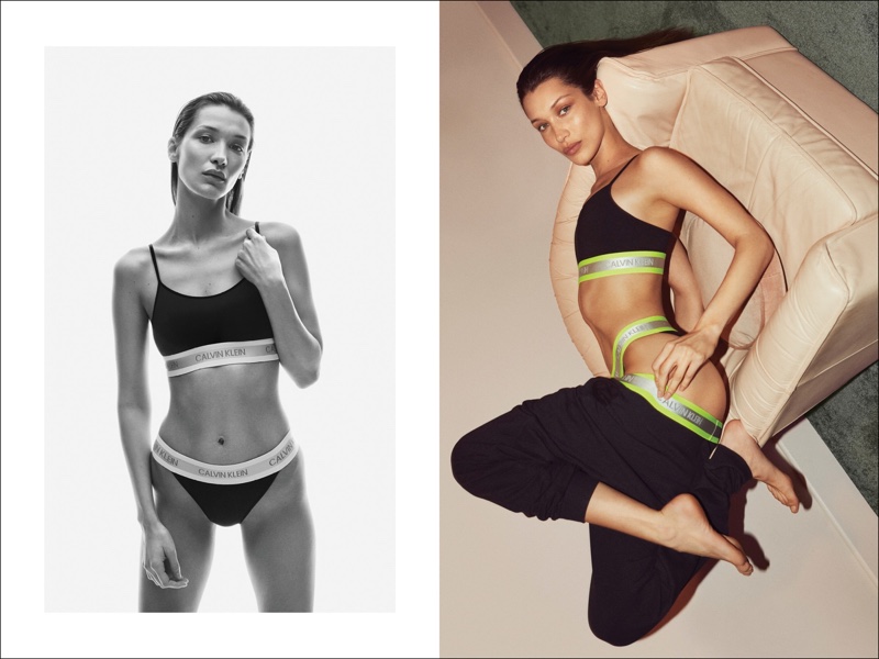 Calvin Klein taps Bella Hadid for #MyCalvins fall-winter 2019 Underwear campaign