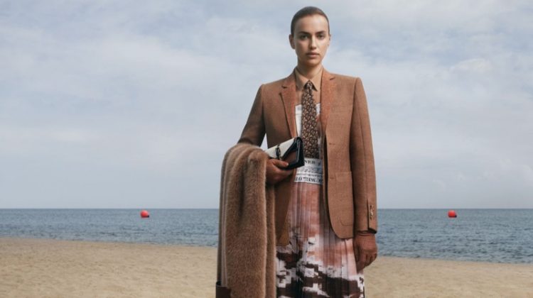 Irina Shayk stars in Burberry fall-winter 2019 campaign. Photo: Danko Steiner