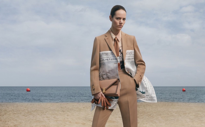 Freja Beha Erichsen fronts Burberry fall-winter 2019 campaign. Photo: Danko Steiner