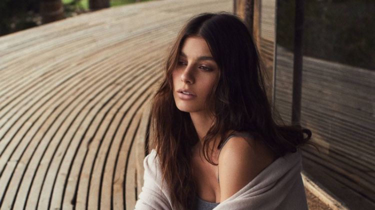 Camila Morrone Gets Cozy in Her Naked Cashmere Collaboration
