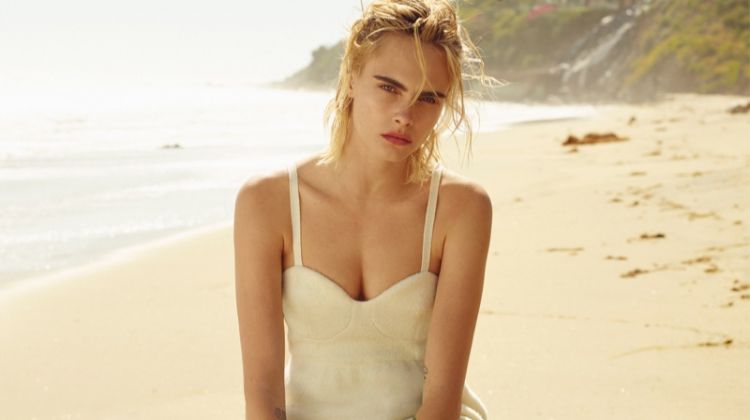 Cara Delevingne Strips Down for Marie Claire Cover Story