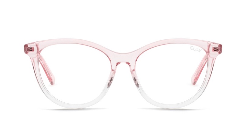 Chrissy Teigen x Quay Australia All Nighter Glasses in Pink $55