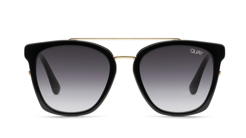 Chrissy Teigen x Quay Australia Sweet Dreams Sunglasses in Black $55