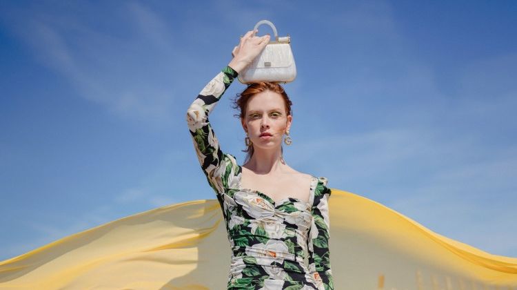 Dani Witt Poses in Chic Prints for InStyle Mexico