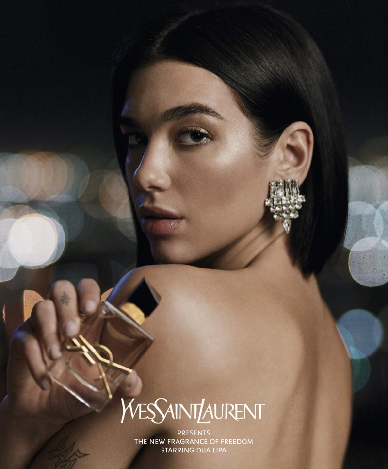 Dua Lipa stars in Yves Saint Laurent Libre fragrance campaign