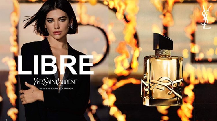 Singer Dua Lipa fronts Yves Saint Laurent Libre fragrance campaign