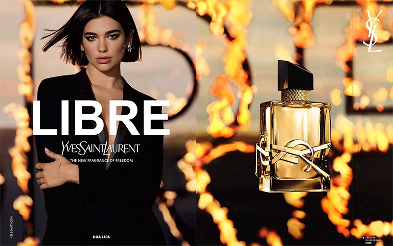 Dua Lipa is the Face of New YSL Fragrance, Libre - V Magazine