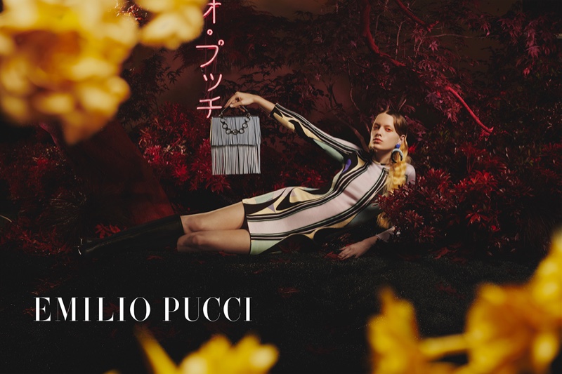 Kat Carter stars in Emilio Pucci fall-winter 2019 campaign