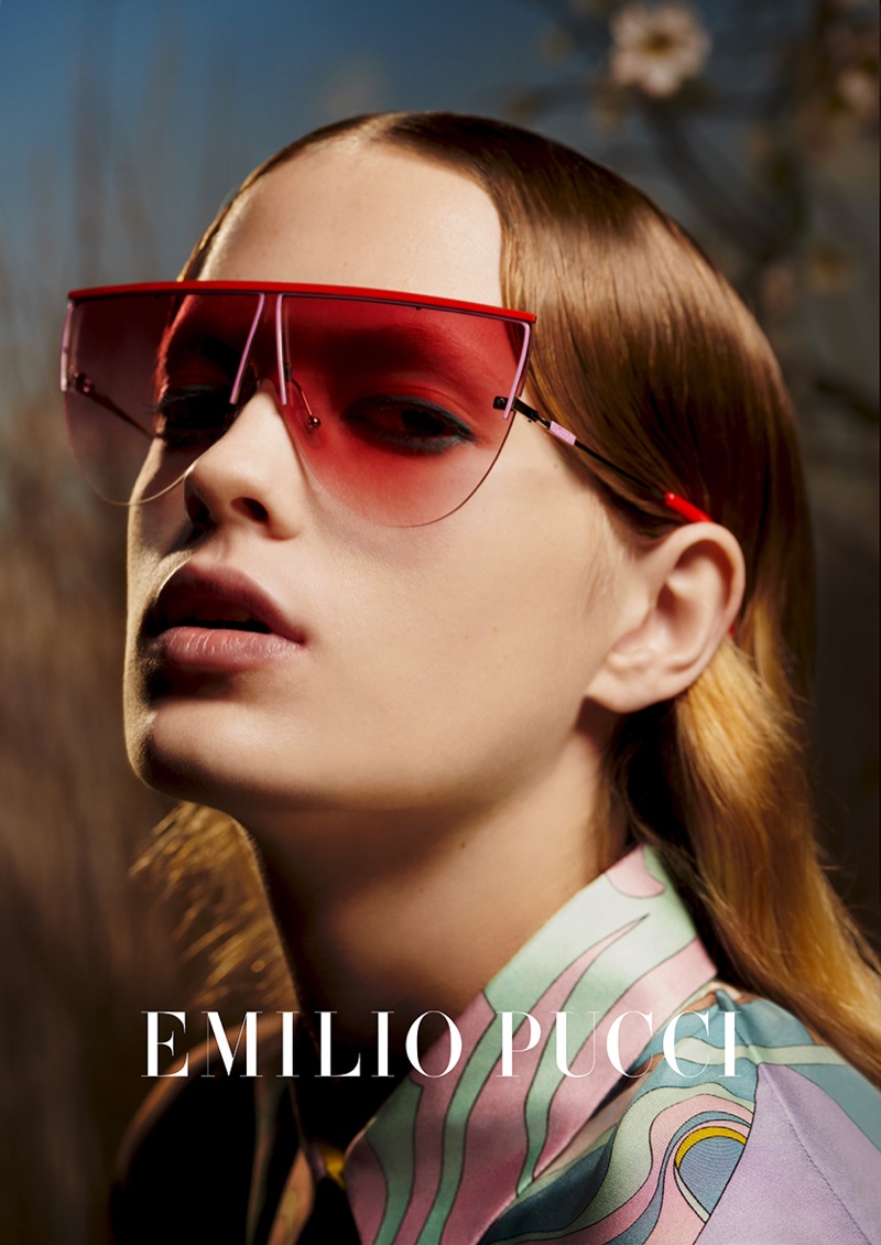 Emilio Pucci spotlights sunglasses for fall-winter 2019 campaign