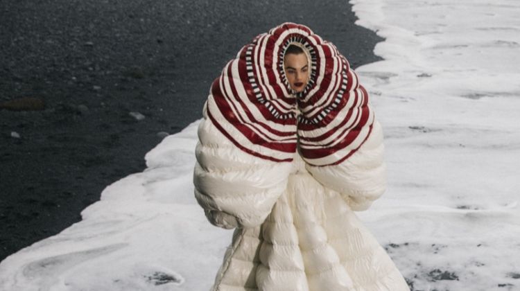 Estella Boersma Layers Up in Standout Outerwear for ELLE