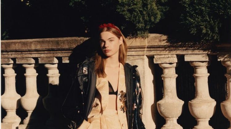 Estella Boersma Poses in Vacation Looks for Lula Magazine