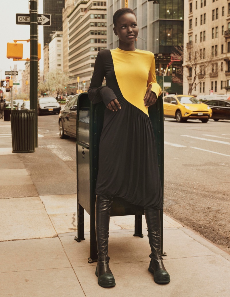 Color-blocked looks stand out in H&M Studio fall-winter 2019 campaign