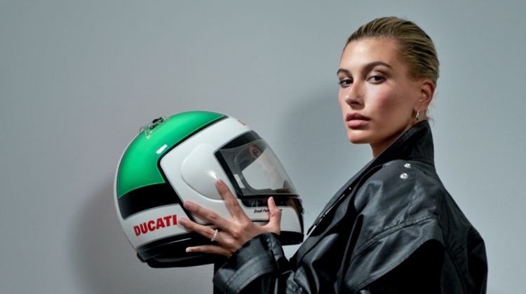 Hailey Baldwin Wears Cool Girl Styles for Interview Magazine