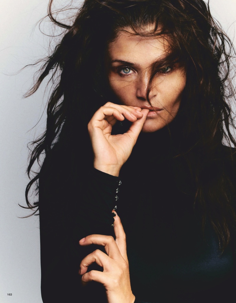 Helena Christensen Stuns for the Pages of Vogue Japan