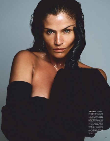 Helena Christensen Stuns for the Pages of Vogue Japan Helena Christensen Stuns for the Pages of Vogue Japan