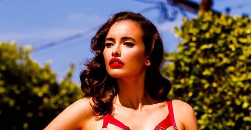 Sarah Stephens Brings the Heat in Honey Birdette 'Bodyguard' Campaign
