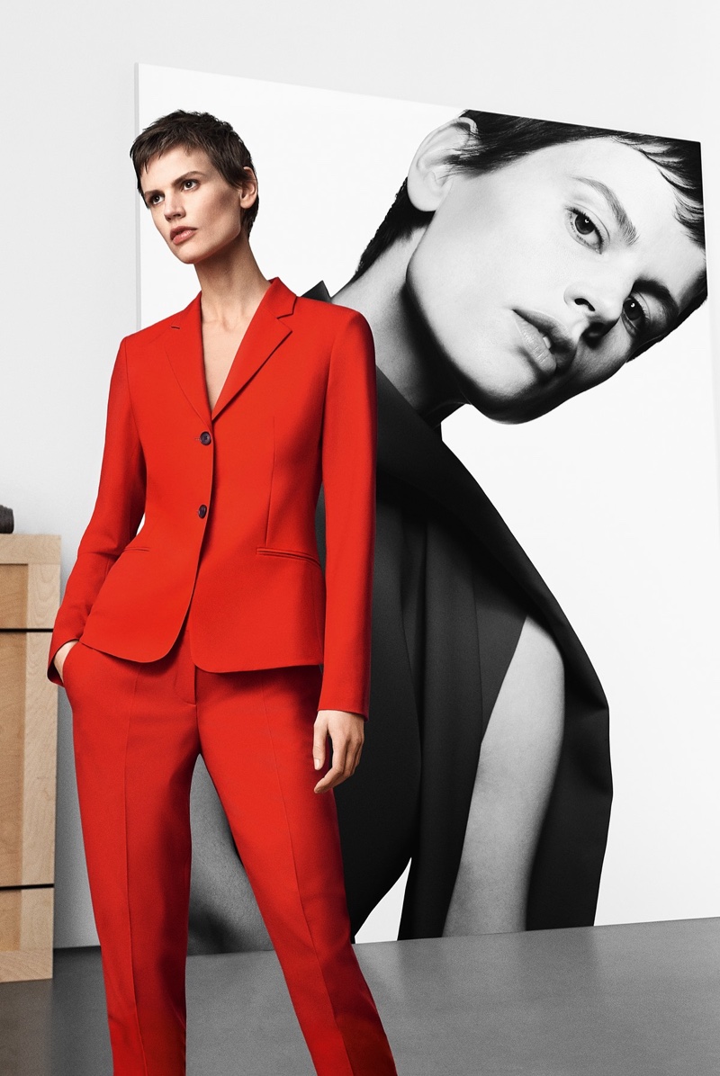 Saskia de Brauw stars in BOSS fall-winter 2019 campaign