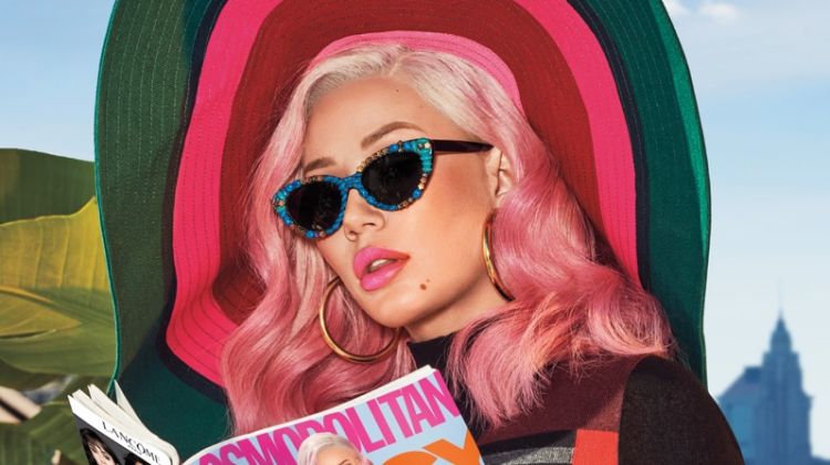 Rapper Iggy Azalea poses for Cosmopolitan