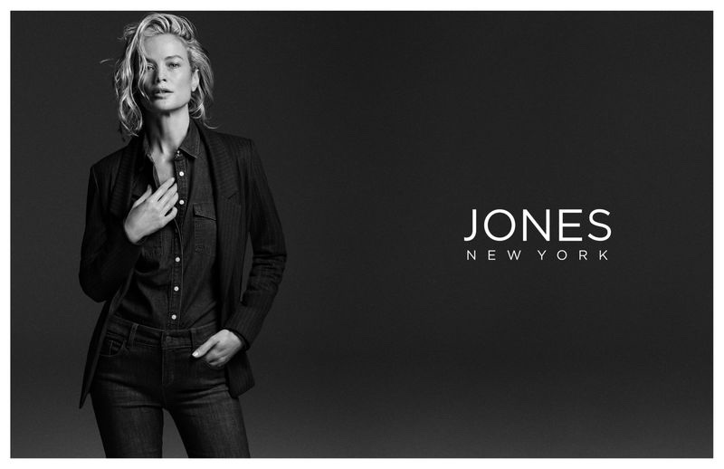 Carolyn Murphy appears in Jones New York fall-winter 2019 campaign