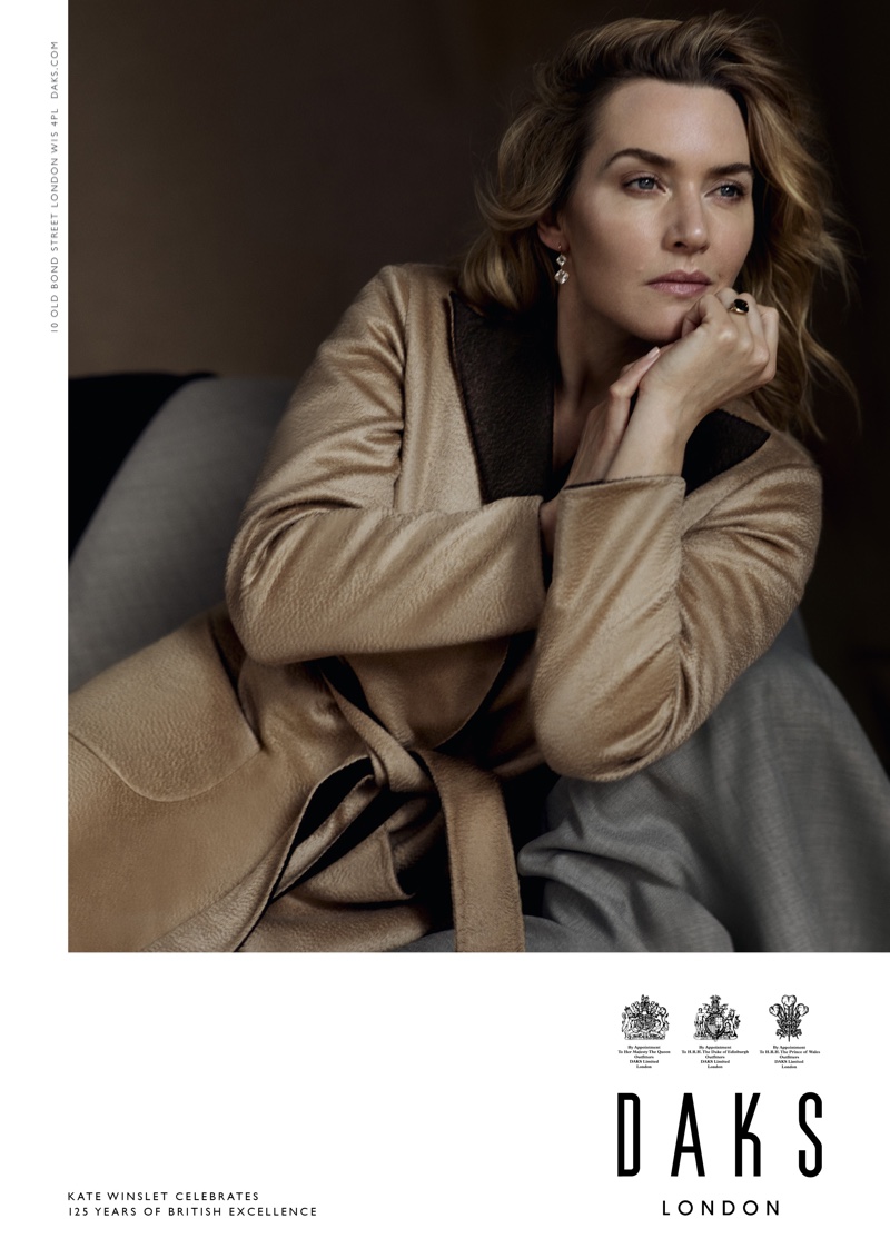 Kate Winslet stars in Daks fall-winter 2019 campaign