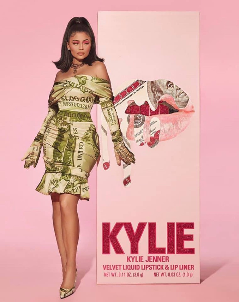 Kylie Cosmetics spotlights Velvet Liquid Lipstick & Lip Liner
