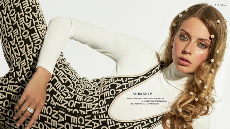 Lauren de Graaf is Marvelous in Monochrome for ELLE UK