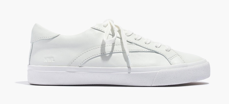 Madewell Sidewalk Low-Top Sneakers in Pale Parchment $88