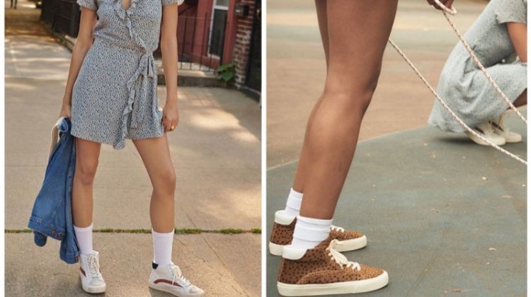 Walk This Way: Madewell Launches New High-Top Sneakers