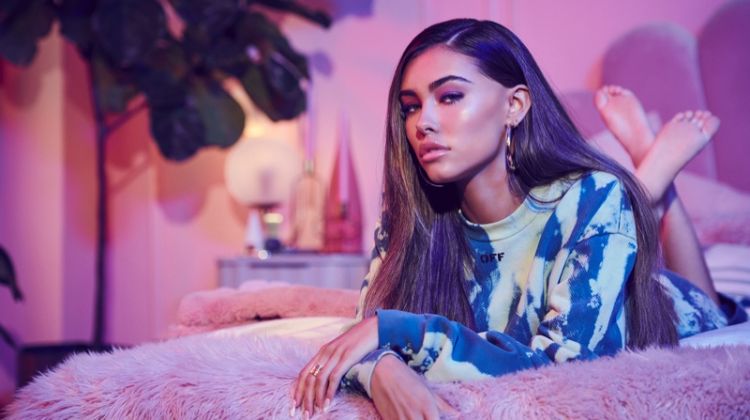 Madison Beer Poses in Bed for Elite Daily
