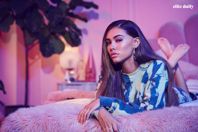 Madison Beer poses for Elite Daily photoshoot
