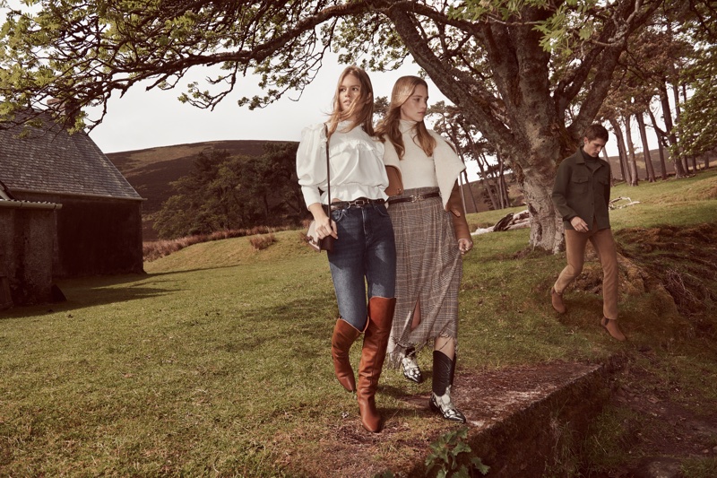 An image from Mango's fall 2019 advertising campaign