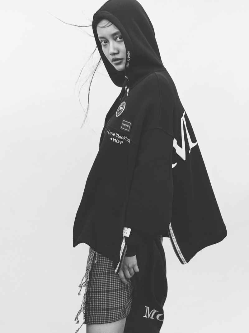 Annie Sun stars in Marc O'Polo fall-winter 2019 campaign