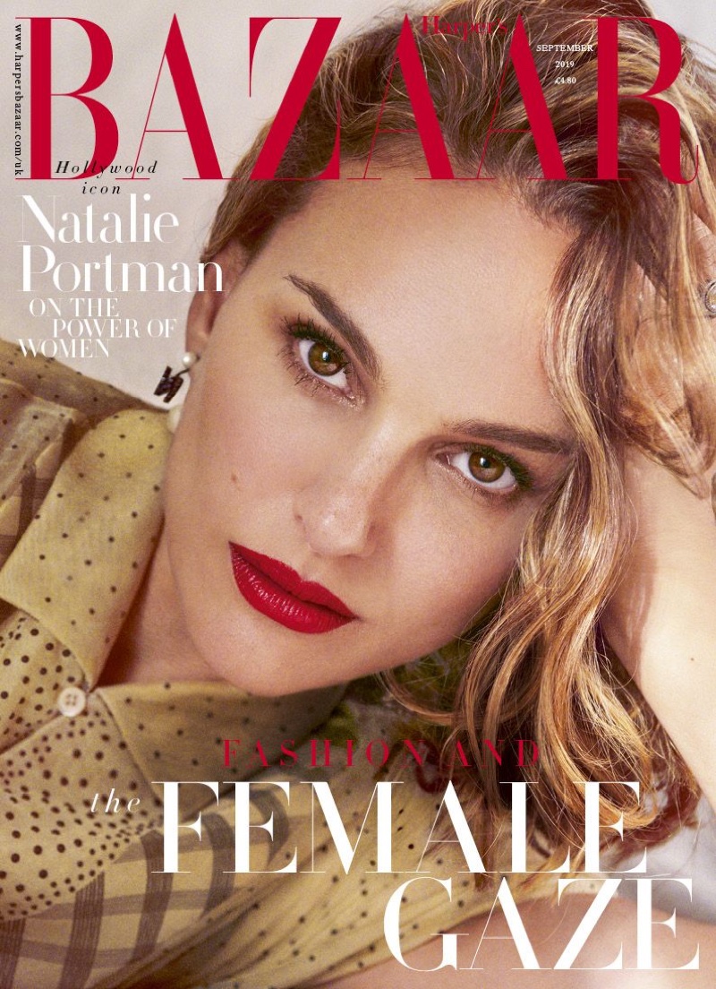 Natalie Portman on Harper's Bazaar UK September 2019 Cover