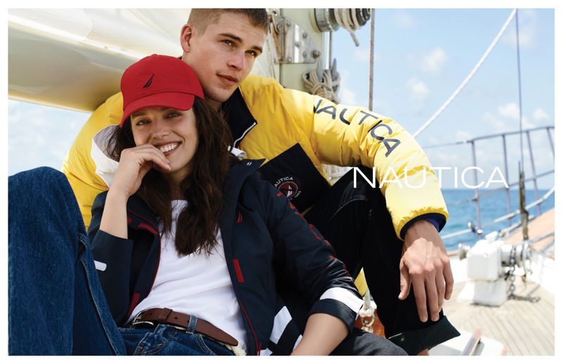 Emily DiDonato and Mitchell Slaggert front Nautica fall-winter 2019 campaign