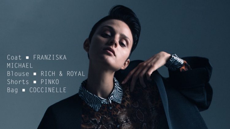 Nina K Poses in Minimal Looks for Superior Magazine
