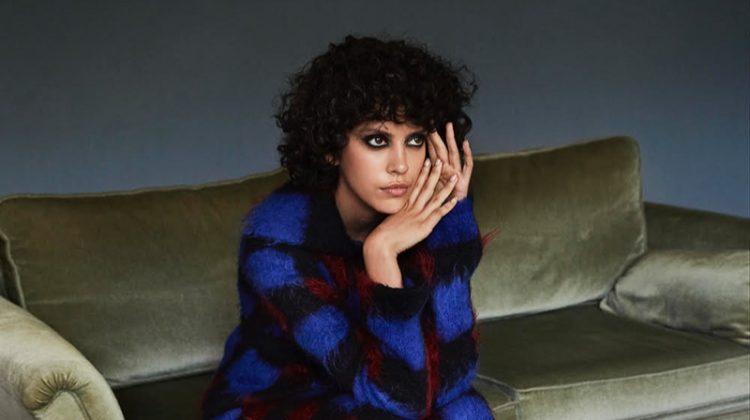 Nirvana Naves Wears Statement Prints for Marie Claire Netherlands