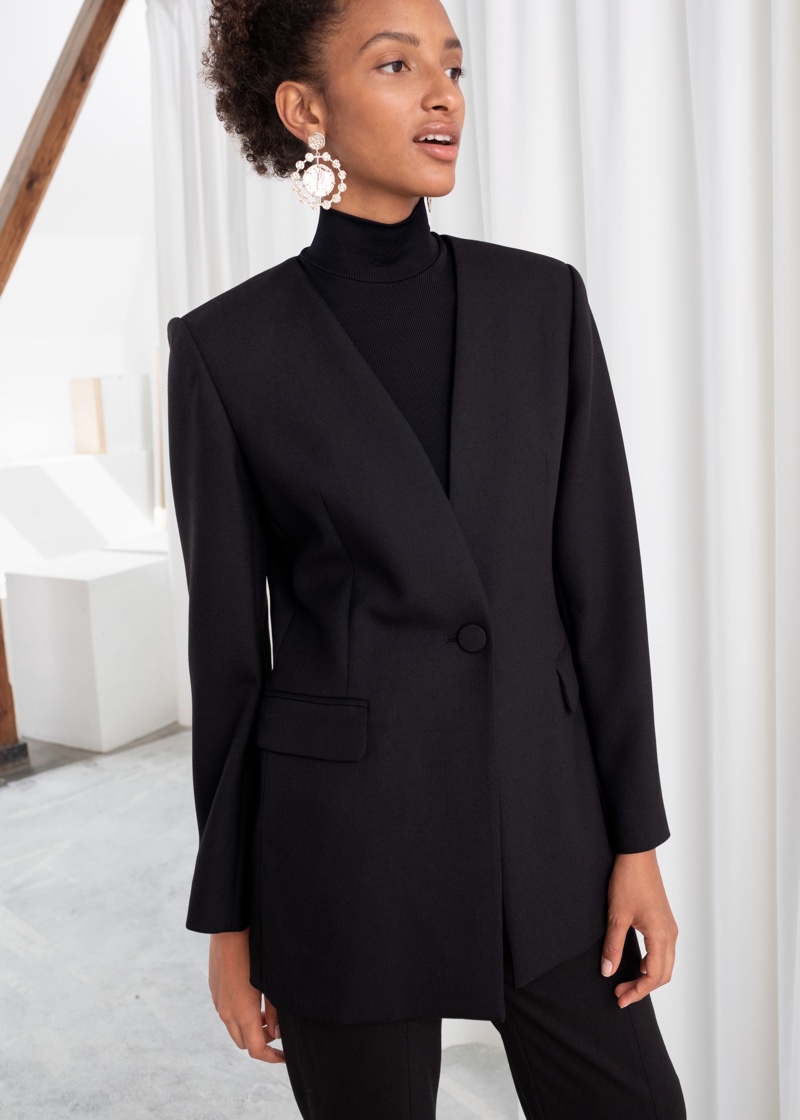 & Other Stories Tailored Hourglass Blazer $129