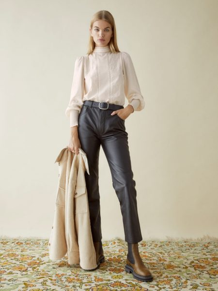 Season Change: Discover Reformation's Pre-Fall Styles Reformation Martine Top in Cream $148