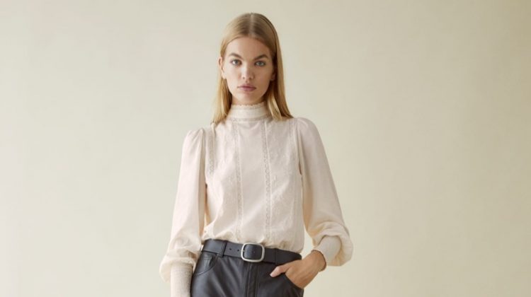 Reformation Martine Top in Cream $148