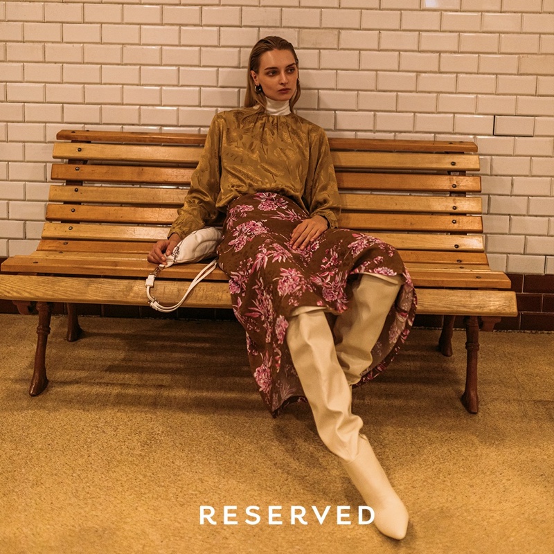 A look from Reserved's Calm and Ready fall 2019 collection