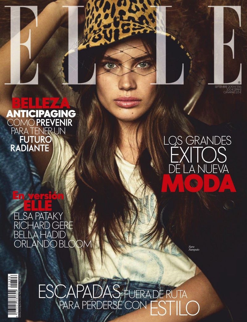 Sara Sampaio on ELLE Spain September 2019 Cover